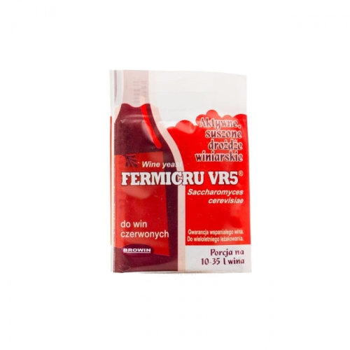 Drożdże winiarskie suszone Fermicru VR5