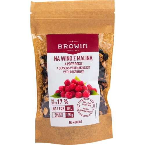 Zestaw na wino 4 PORY ROKU - MALINA