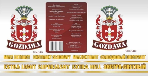 Ekstrakt słodowy płynny superjasny do piw jasnych