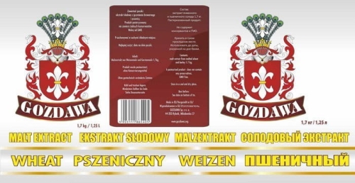 Ekstrakt słodowy płynny pszeniczny do piw pszenicznych