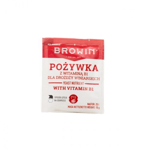 Pożywka dla drożdży winiarskich z wit. B