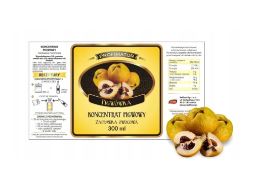 Koncentrat owocowy 300 ml pigwa na nalewki likiery