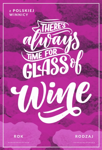 Etykieta na wino wzór 10