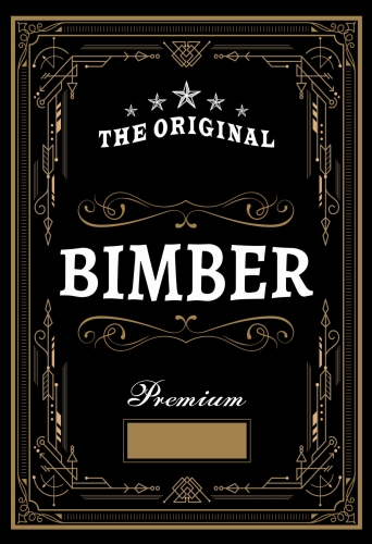 Etykieta na bimber wzór 6