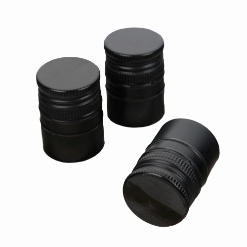 Zakrętka 28/38 mm czarna do butelek