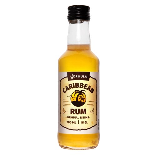 Zaprawka o smaku kokosowym do alkoholu Caribbean Rum 200 ml na 6 litrów