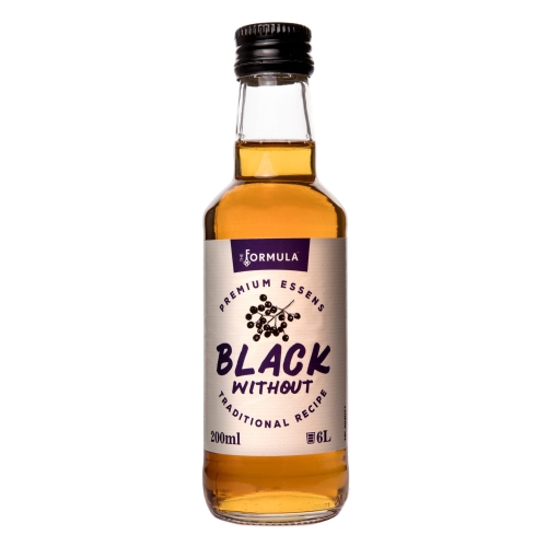 Zaprawka do alkoholu Black Without o smaku czarnego bzu 200 ml na 6l