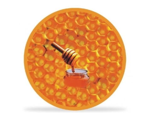 Wieczko do miodu fi 82/6 mm wzór nabierak