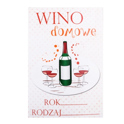 Etykieta na wino wzór nr 18