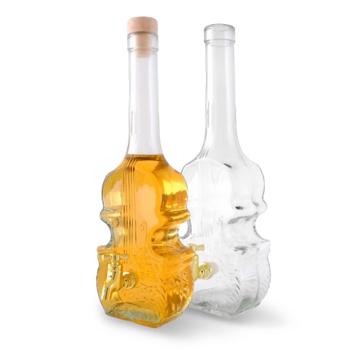 Karafka Skrzypce 500 ml z kranikiem i korkiem