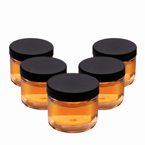 Słoiczki plastikowe na przyprawy dodatki do jedzenia EasyPack 100 ml z wieczkiem 10 sztuk