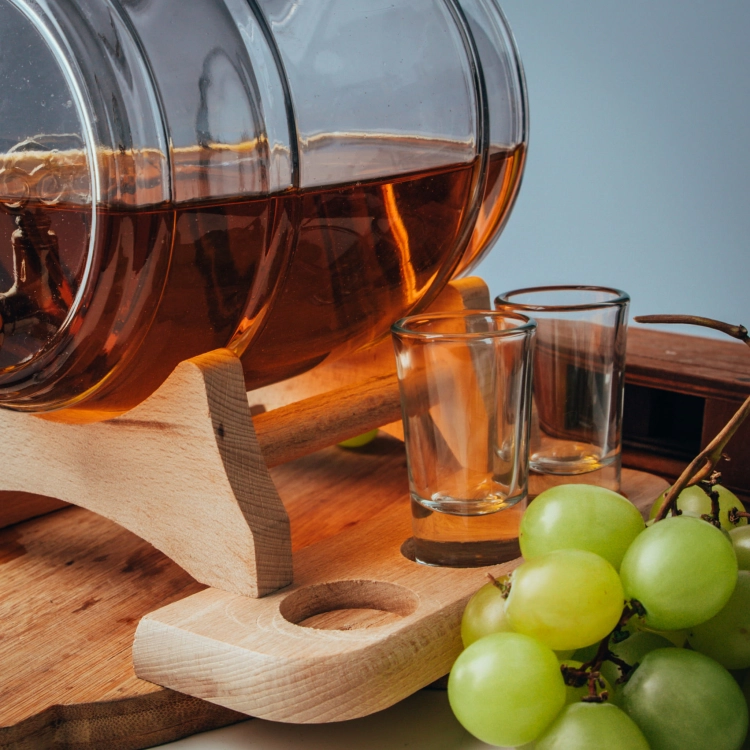 Pasja do wina, Styl, Elegancja, Przechowywanie i porządek, Alkohol, Degustacje, Prezentacja win, Domowy bar, Beczka szklana, kieliszki