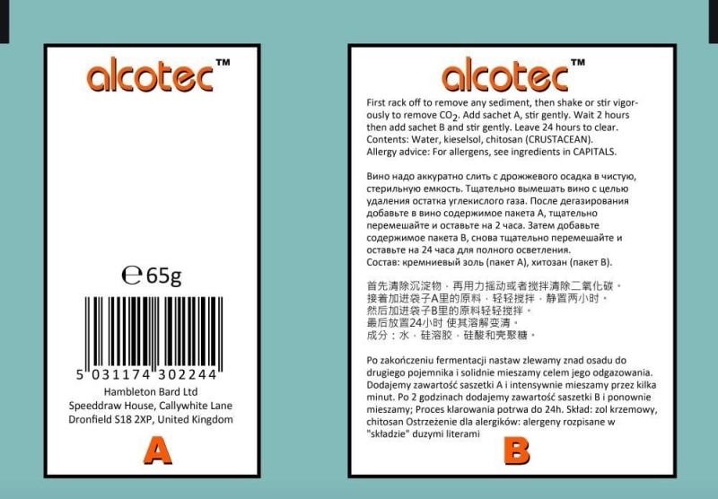 Klarowanie alkoholu, Przyspieszony proces oczyszczania, Domowy alkohol, Fermentacja, Oczyszczanie wina i nalewek, Czystość i klarowność