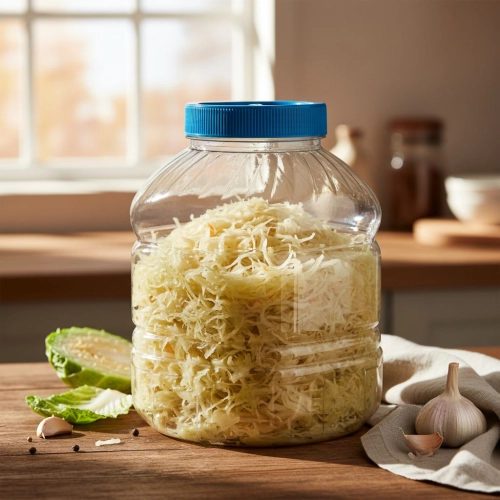  Słój plastikowy PET 8 l do kiszenia i przechowywania Skarbiec