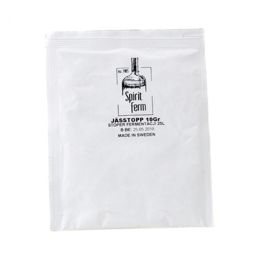 Stoper fermentacji 10 g do powstrzymania fermentacji