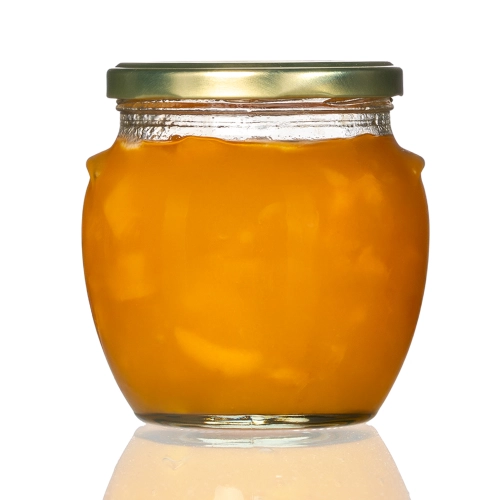 Słoik na przetwory ogórki grzyby Amfora 520 ml fi 82 zestaw 6 sztuk