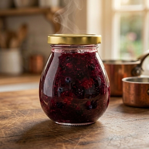 Słoik Majo 245 ml na miód przetwory