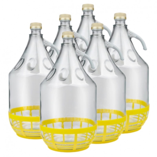 Dama 5 L "gwint"  balon gąsior butla na wino