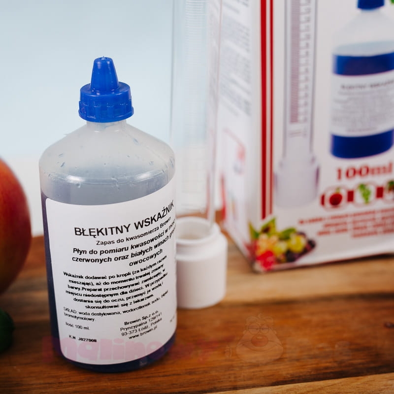 Pomiar kwasowości, Akcesoria winiarskie, Kwasowość wina