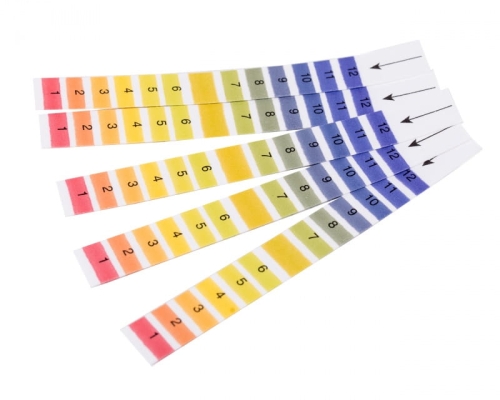 Paski lakmusowe 5 sztuk do określenia kwasowości wina