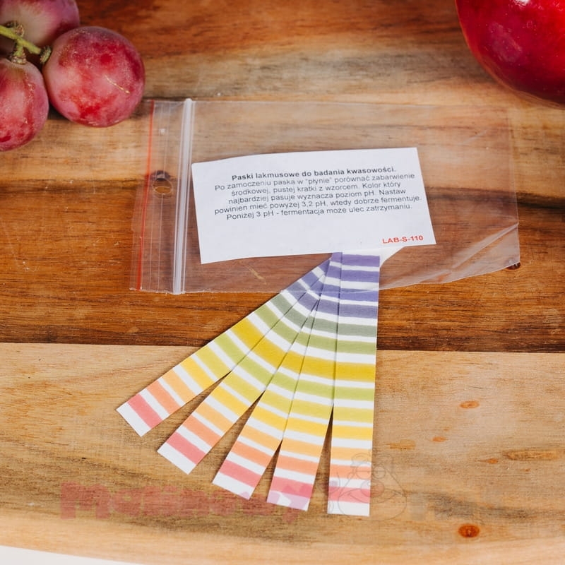 Kwasowość wina, Akcesoria winiarskie, Paski do alkoholu