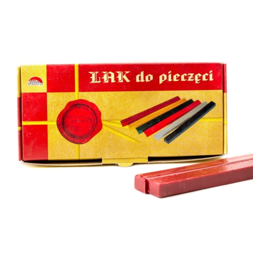 Lak czerwony do butelek