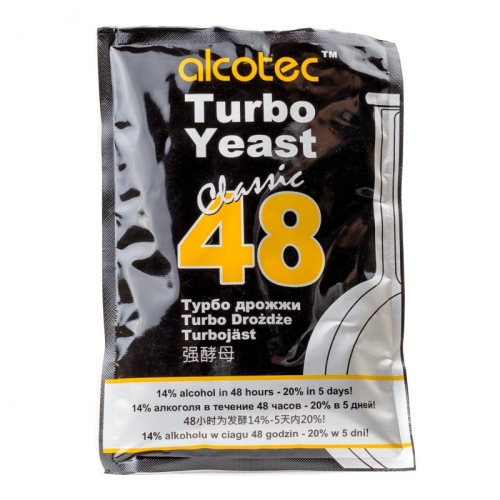 Drożdże gorzelnicze Alcotec 48 Classic do wódek zacierów