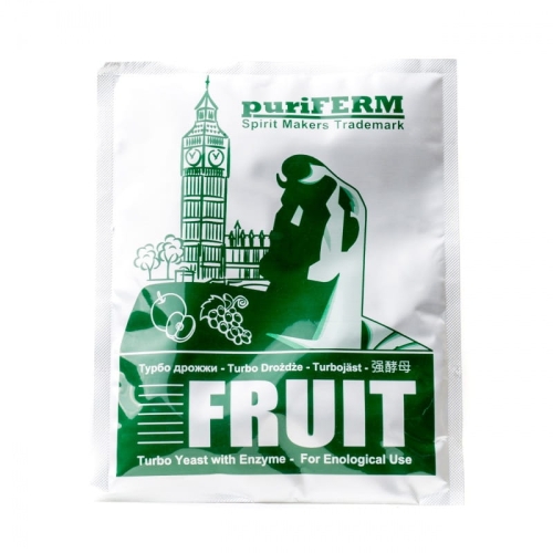 Drożdże gorzelnicze Puriferm Fruit do nastawów owocowych