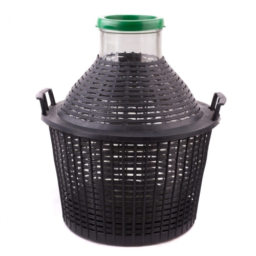 Balon w koszu 5 L z szeroką szyjką win nalewek miodów