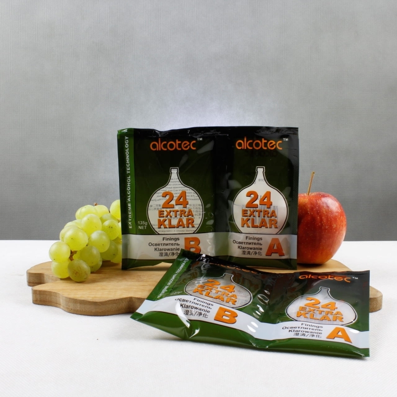 Klarowanie alkoholu, Przyspieszony proces oczyszczania, Domowy alkohol, Fermentacja, Oczyszczanie wina i nalewek, Czystość i klarowność