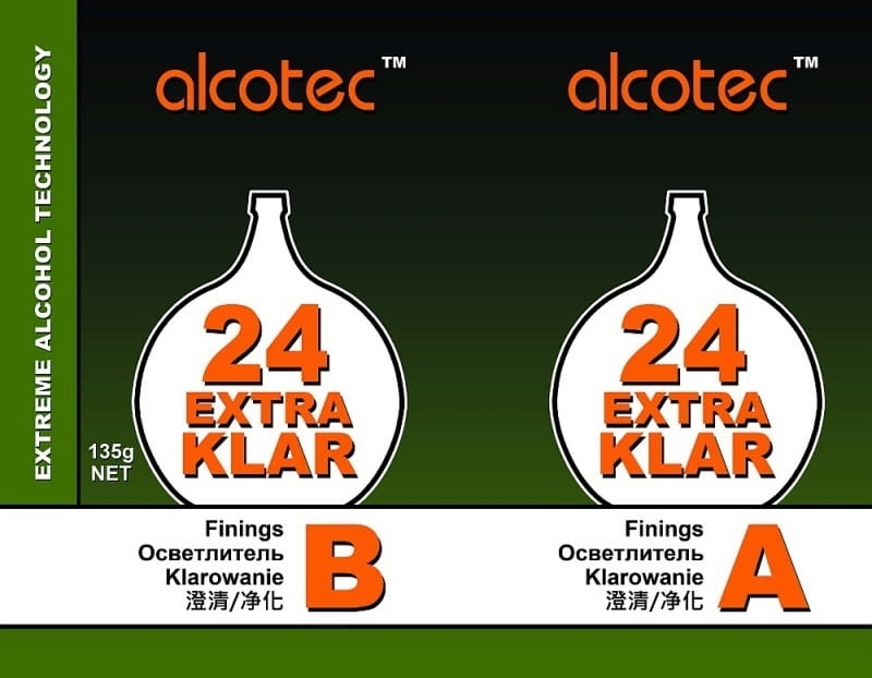 Klarowanie alkoholu, Przyspieszony proces oczyszczania, Domowy alkohol, Fermentacja, Oczyszczanie wina i nalewek, Czystość i klarowność