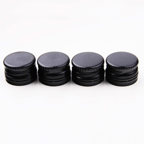 Zakrętka czarna mini fi 18/12 mm do butelek
