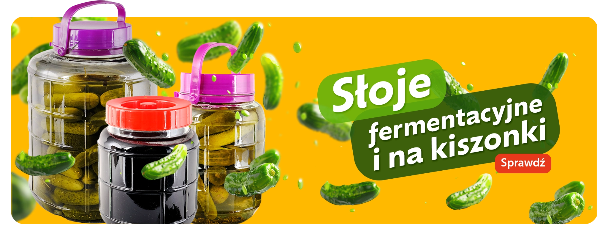 Mega wybór pojemności - słoje wielofunkcyjne Przetworek.pl